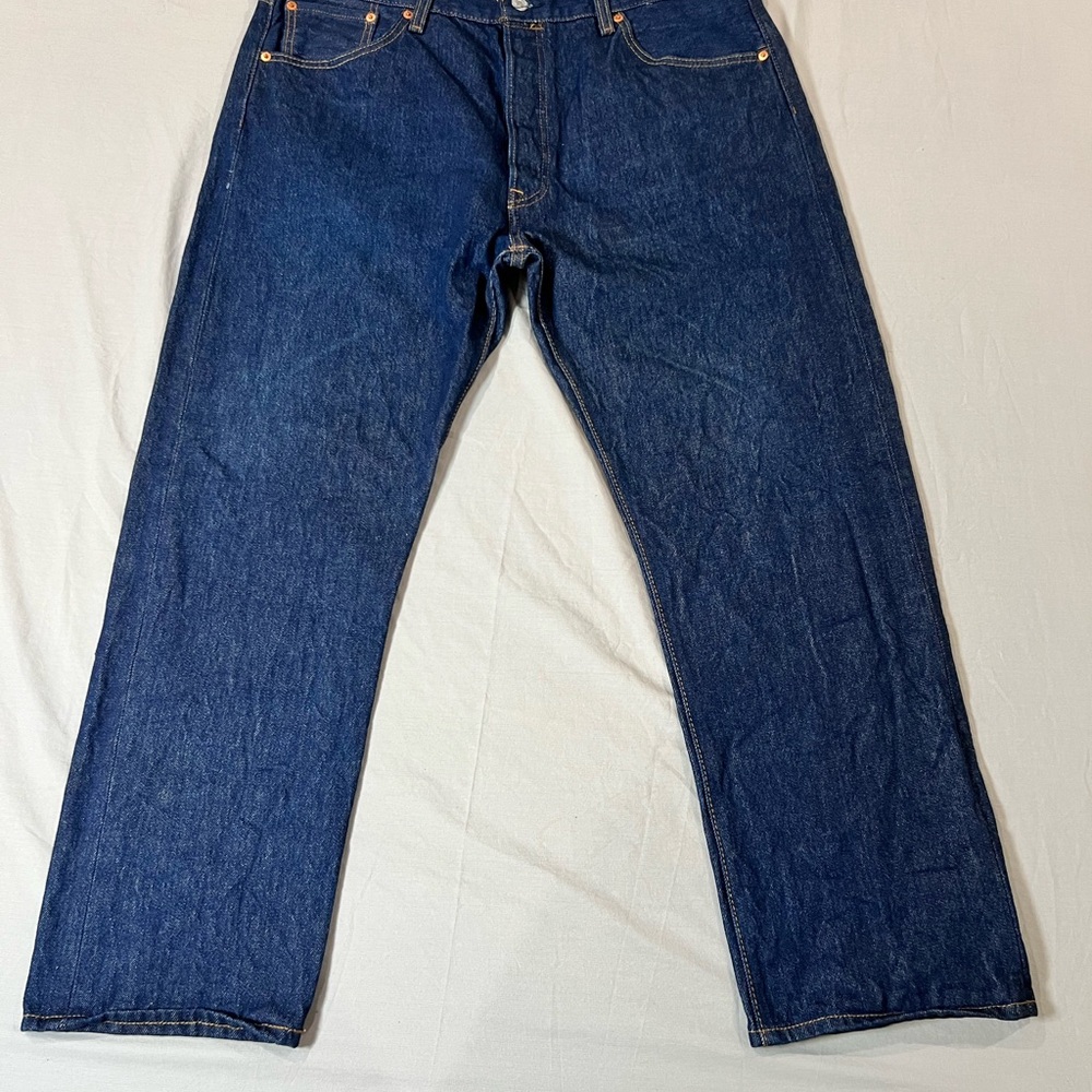 Levi's Deep Blue Straight Jeans